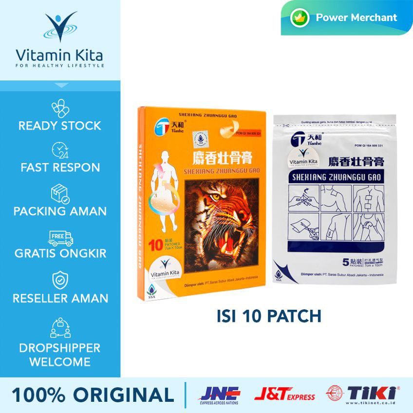 TIANHE SHEXIANG ZHUANGGU GAO 10 PATCHES KOYO REMATIK, NYERI SENDI, PEGAL LINU