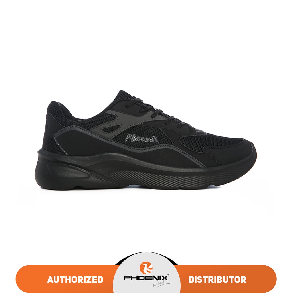 Phoenix Hadji Sepatu Sneakers Pria - All Black