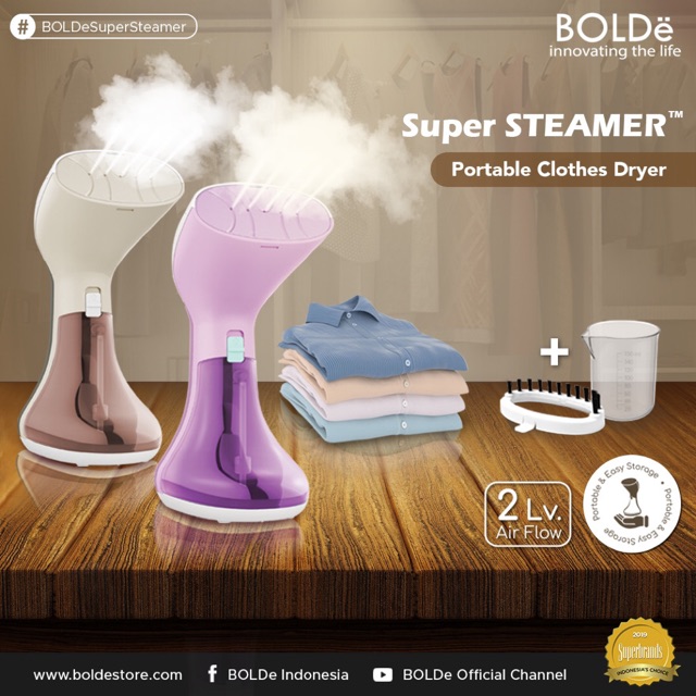 BOLDe Super Steamer Perapi Pakaian