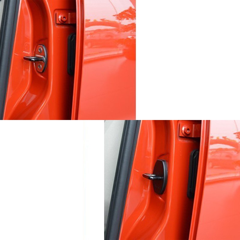 Car Door Lock Cover untuk Mobil AUDI A1 A3 A4 A5 A7 A8 Q3 Q5 Q7