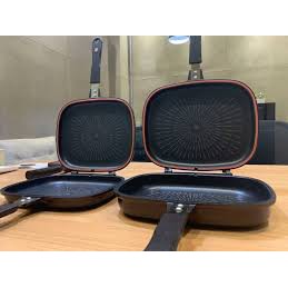 HAPPYCALL TITANIUM JUMBO GRILL DOUBLE PAN GARANSI UANG KEMBALI JIKA TIDAK ORI