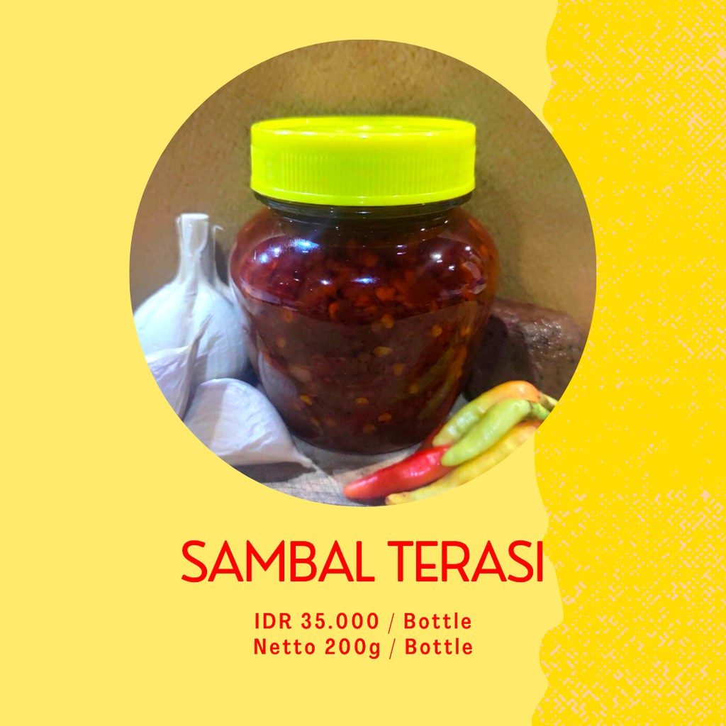 

SI-U Sambal Terasi (Tanpa Pengawet) 200g