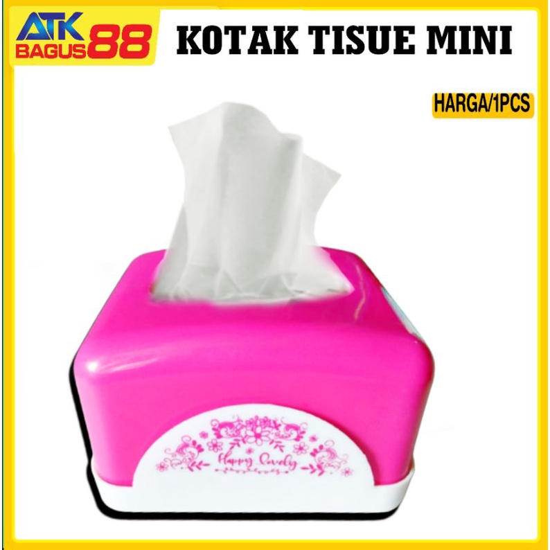 TEMPAT TISSUE / KOTAK TEMPAT / TISSUE BOX PLASTIK TEBAL