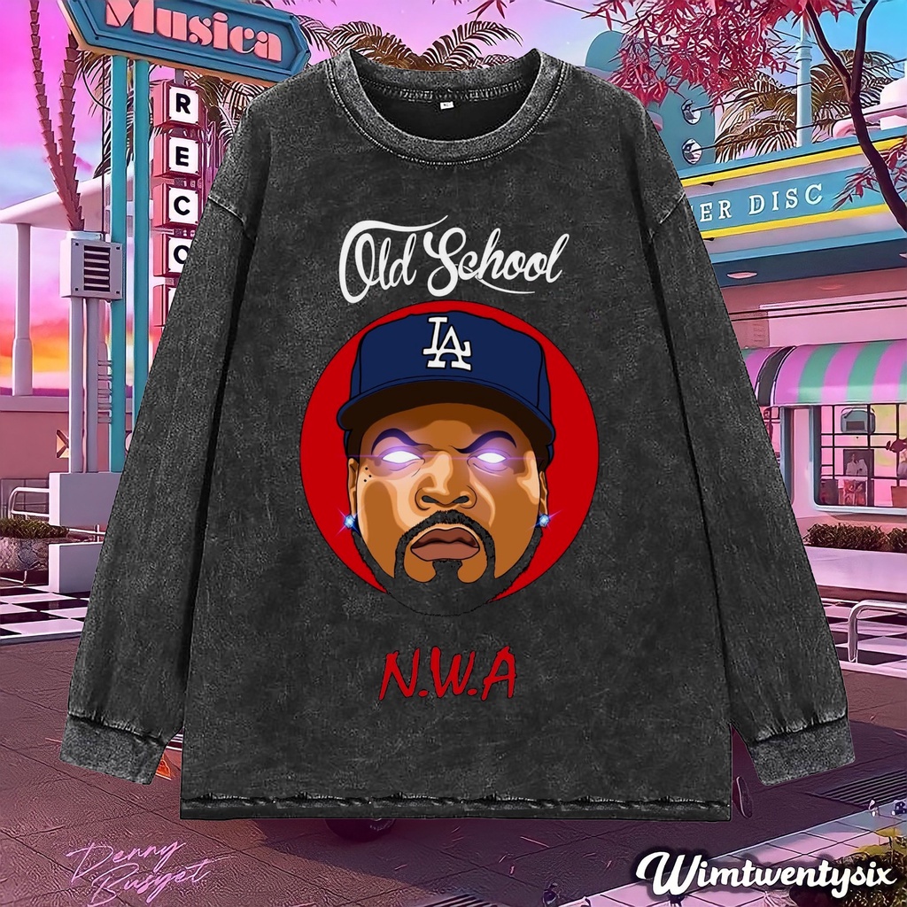 longsleeve | kaos oversize | oversize washing | t-shirt oversized | kaos nwa old school