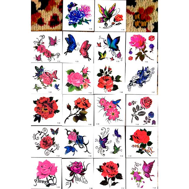 Tatto temporary malang / tatto malang / tatto anti air / tatto small / tatto temporer malang