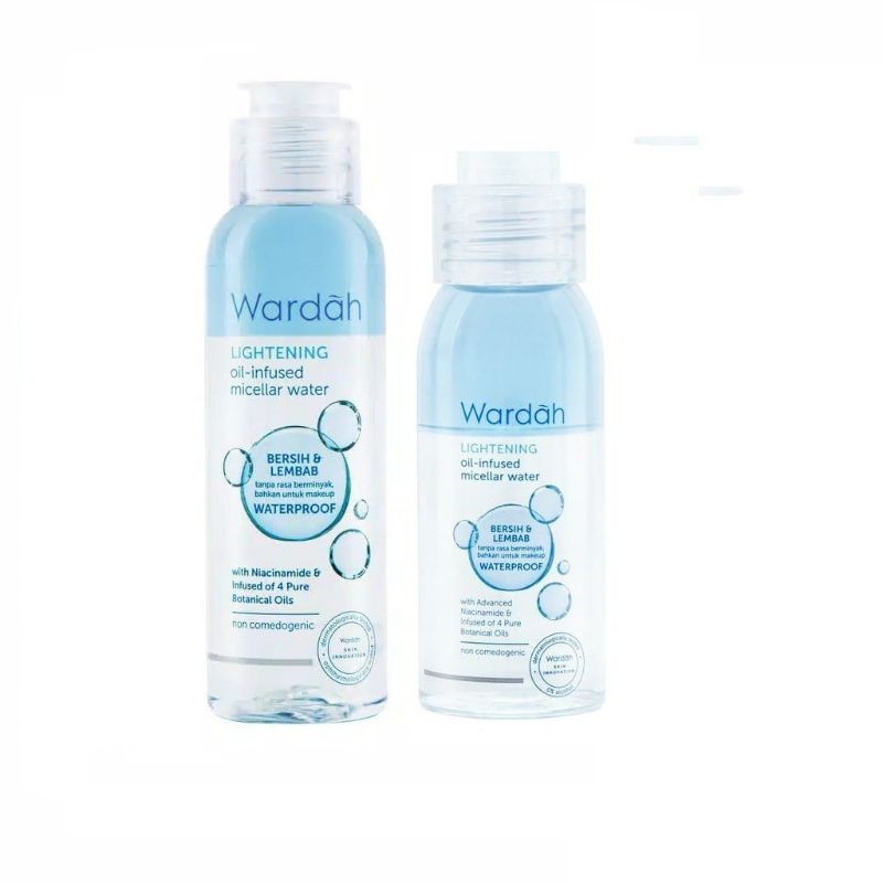 Wardah Lightening Oil Infused Micellar Water 50ml | 100ml