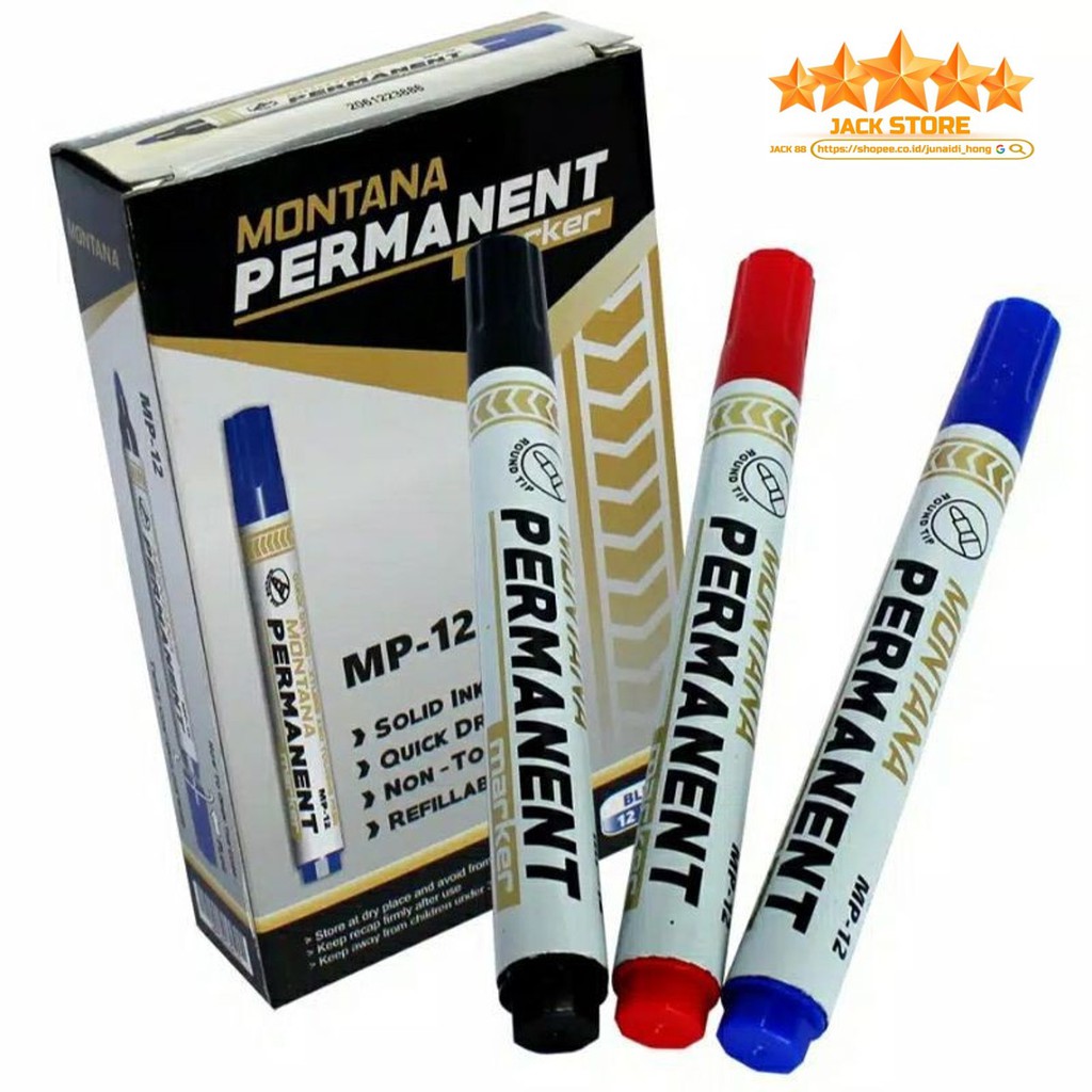 

Spidol permanent murah Montana