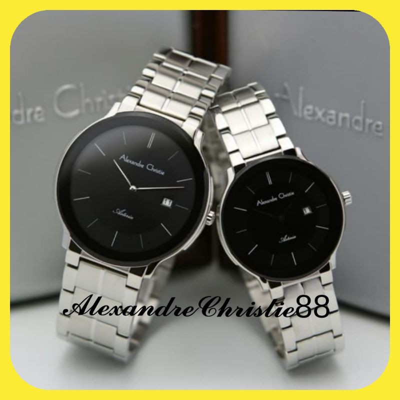 Jam Tangan Couple Alexandre Christie 8615 AC8615 AC 8615 | Original