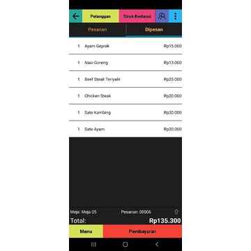 Software program kasir POS Android Cafe Resto Restaurant Kedai Kopi Warung Depot