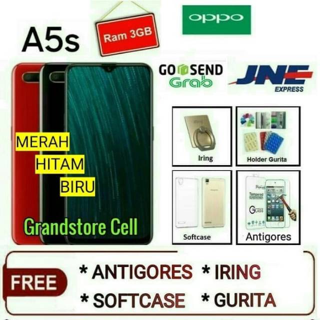 OPPO A5S RAM 3/32 GB GARANSI RESMI OPPO INDONESIA | Shopee