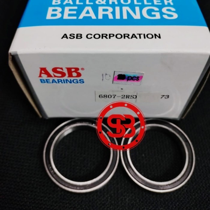 Bearing / Laker / Laher 6807 2RS ASB