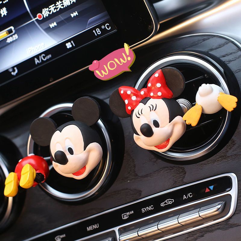 parfume mobil mickey minnie ac parfume PARFUM KLIP // parfum mobil jepit klip AC