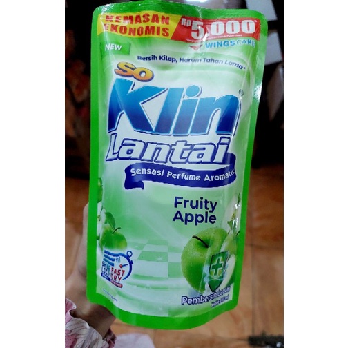 ( Pouch ) So Klin Lantai 345 ml