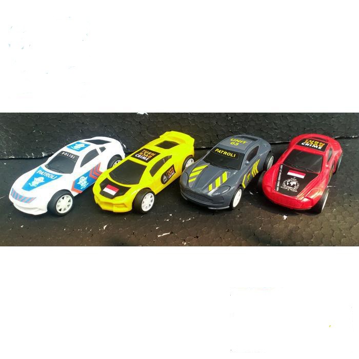 Mainan Anak Mobil Polisi Indonesia Car Series Diecast - RKC020081