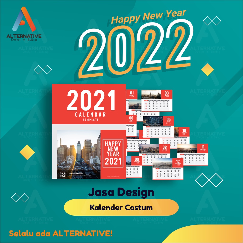 Jasa Design Murah|Jasa Design Kalender Costum|Costum Kalender Usaha dan Keluarga
