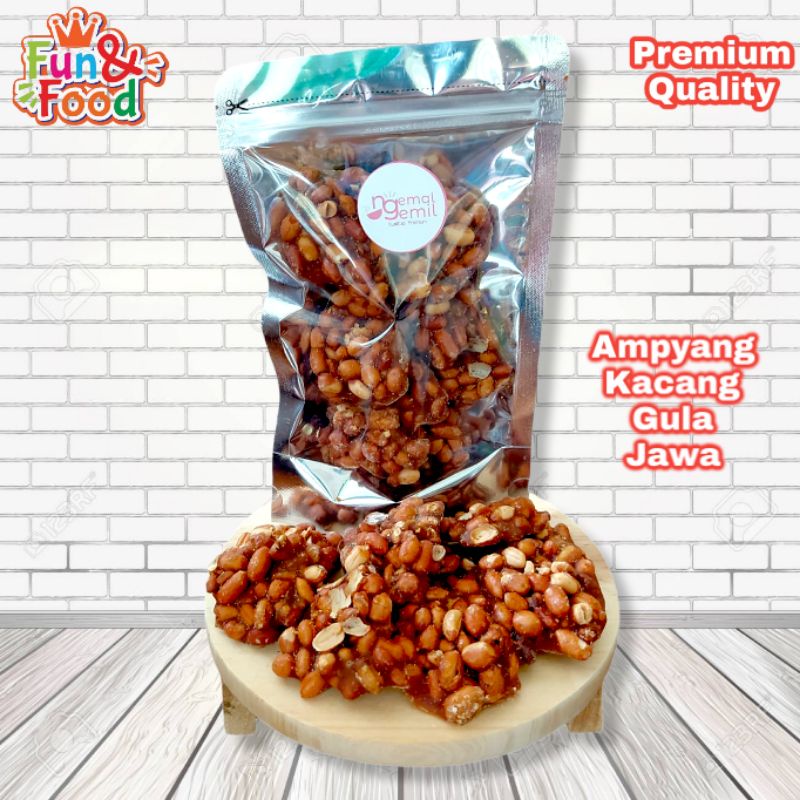 

Snack Jadul - Ampyang Kacang Gula Jawa Jadul Homemade Kualitas Premium