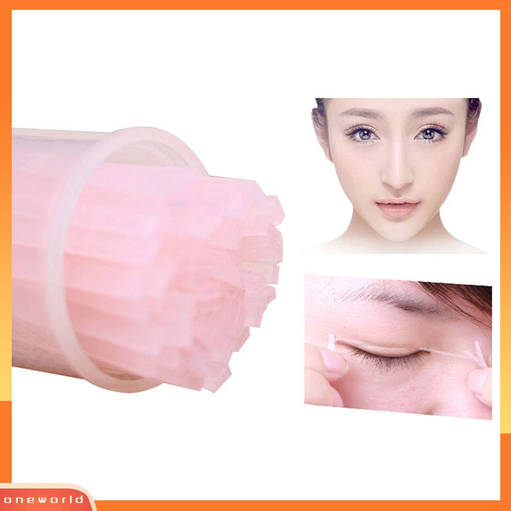 (ONWO) 50 Pcs Lem Lipatan Mata Ganda Invisible Untuk Wanita