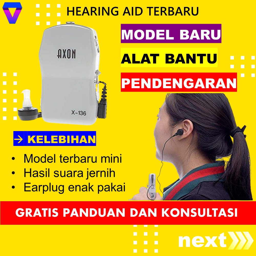 ALAT BANTU DENGAR TELINGA ORANG TUA ALAT BANTU PENDENGAR PENDENGARAN TELINGA LANSIA HEARING AID JS79