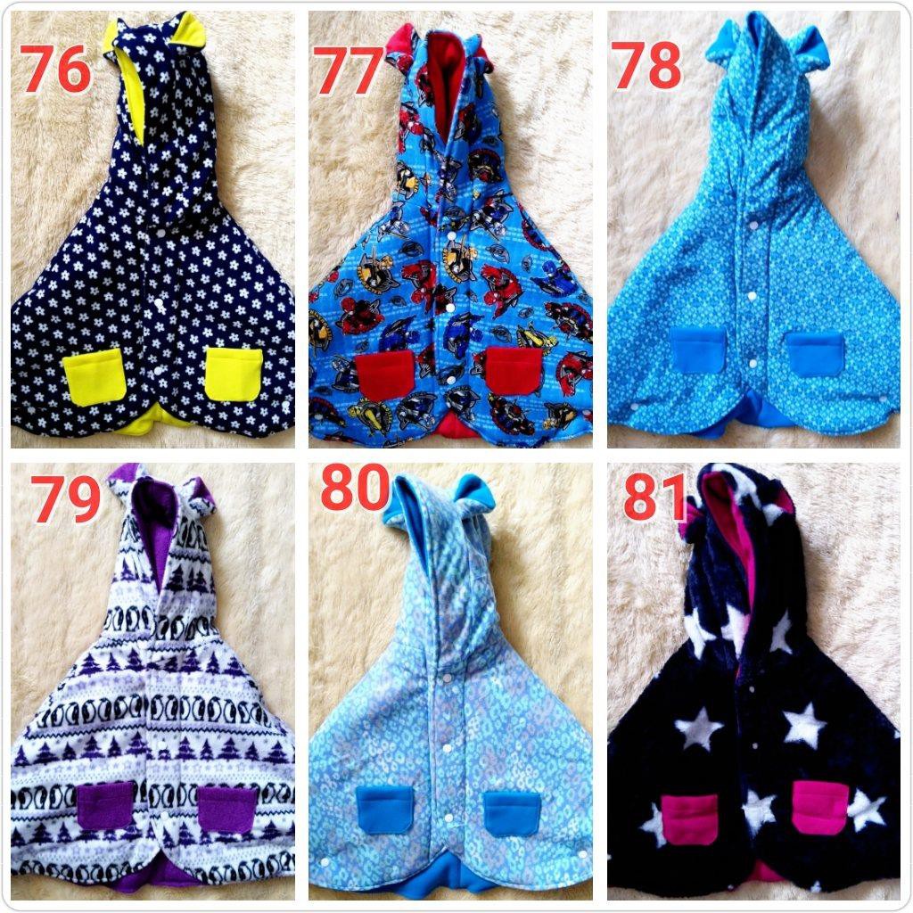 Babycape Selimut Jaket Bayi Multifungsi Baby Cape Mantel Motif Seri 39 sd 81