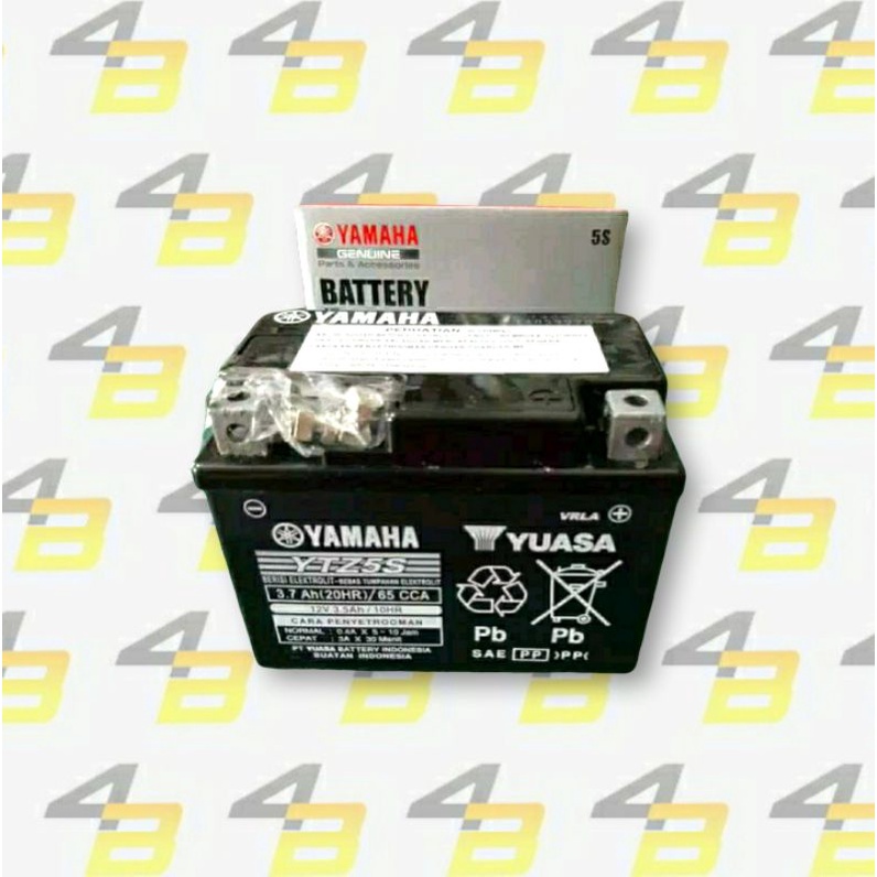 ACCU,AKI KERING YUASA / NS (YTZ5S/NTZ5S) ORI ATAU ORIGINAL YAMAHA MIO SOUL,VIXION,MIO J,JUPITER MX,J