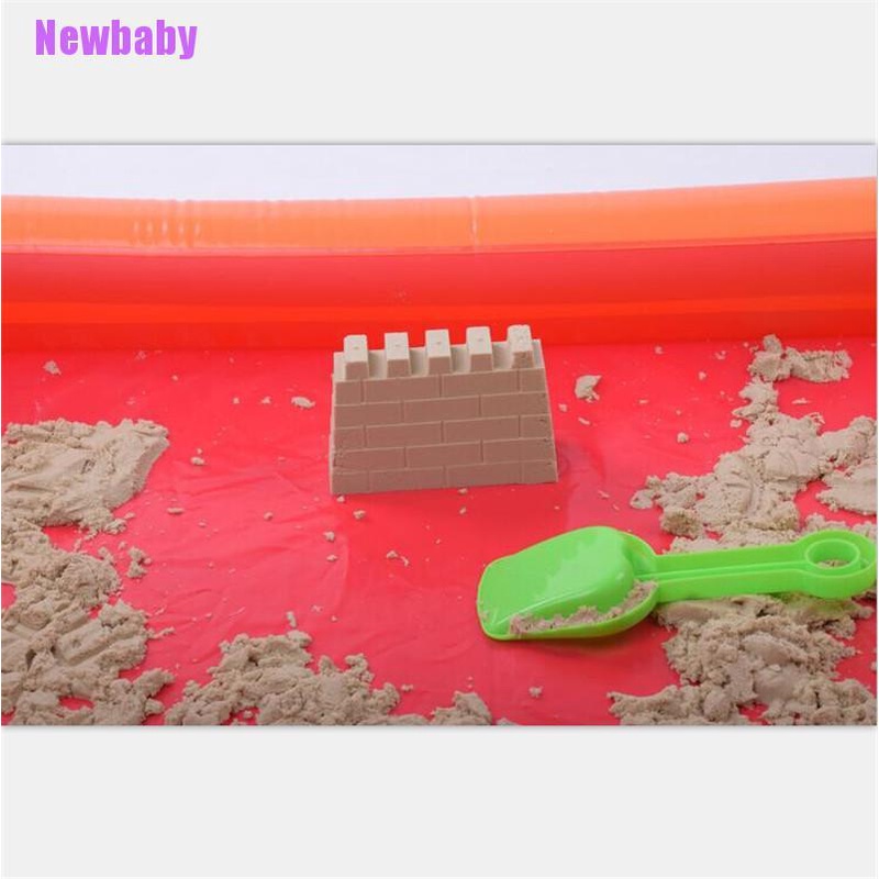 (Newbaby) Mainan Nampan Tiup Bahan Plastik Untuk Anak Bermain Pasir / Clay