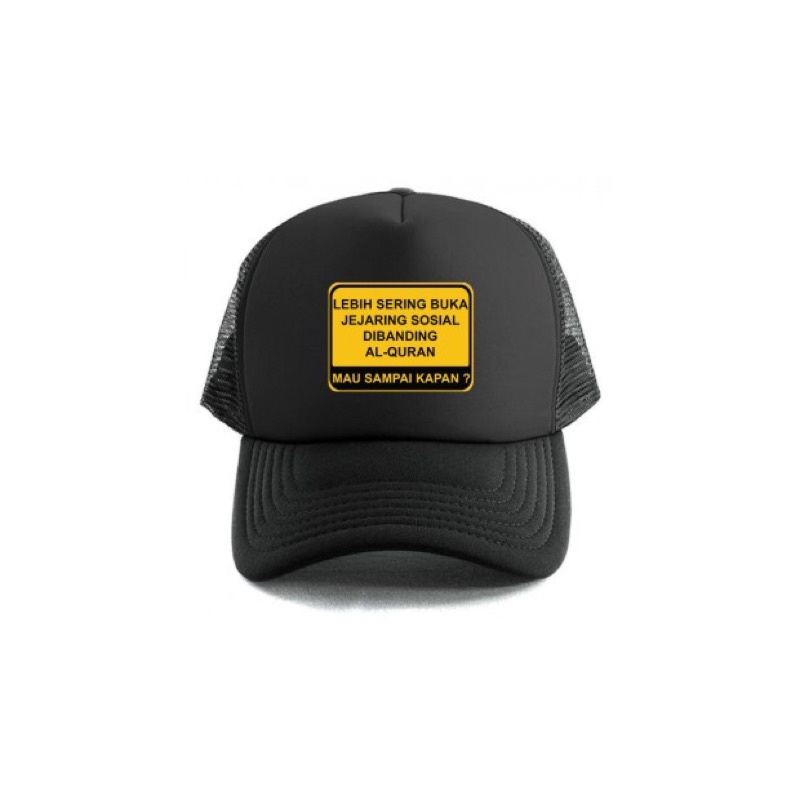 Topi Trucker Mau Sampai Kapan