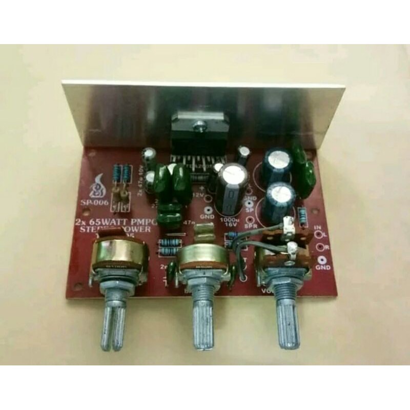 Kit Zound Bazter Stereo Power Amplifier SP-006