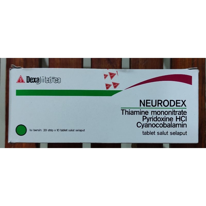 Neurodex 10 Tablet / Mengatasi Kekurangan B1 , B6 dan B12 / Vitamin Saraf