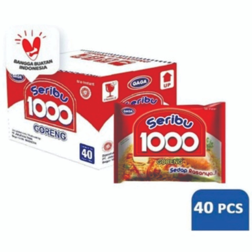 

MIE GAGA 1000 GORENG 50gr DUS ( ISI 40 )