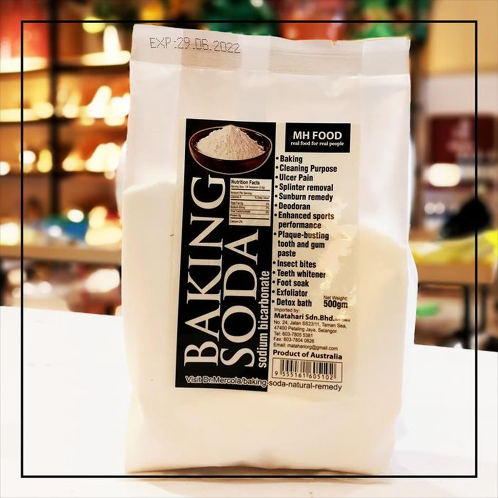 Baking Soda Sodium Bicarbonate 500 g - MH Food