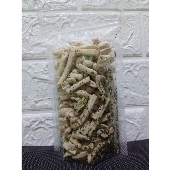 BASRENG (BASO GORENG) pedas gurih renyah kemasan 100 gram-Gurih daun jeruk