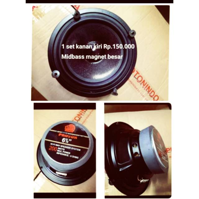 Speaker midbass