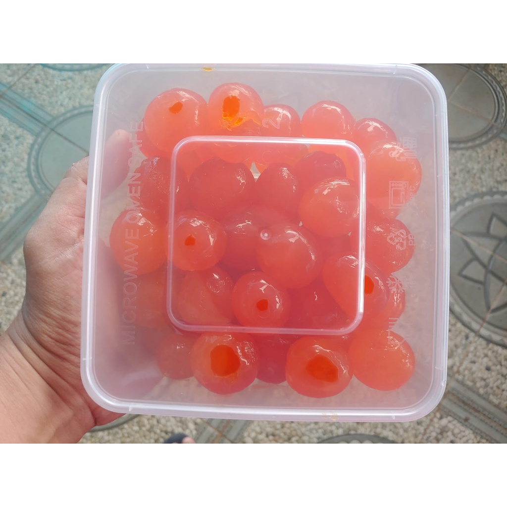 

Candil Telur Asin | Kuning Telur Asin Omega Organik Mentah Masir Kualisa Super Premium - 1box