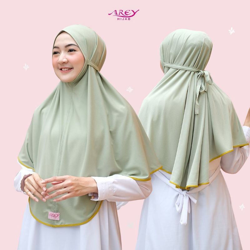 Hijab Instan AREY BERGO /jilbab bergo/ AREY BERGO LIST // BERGO FARAH