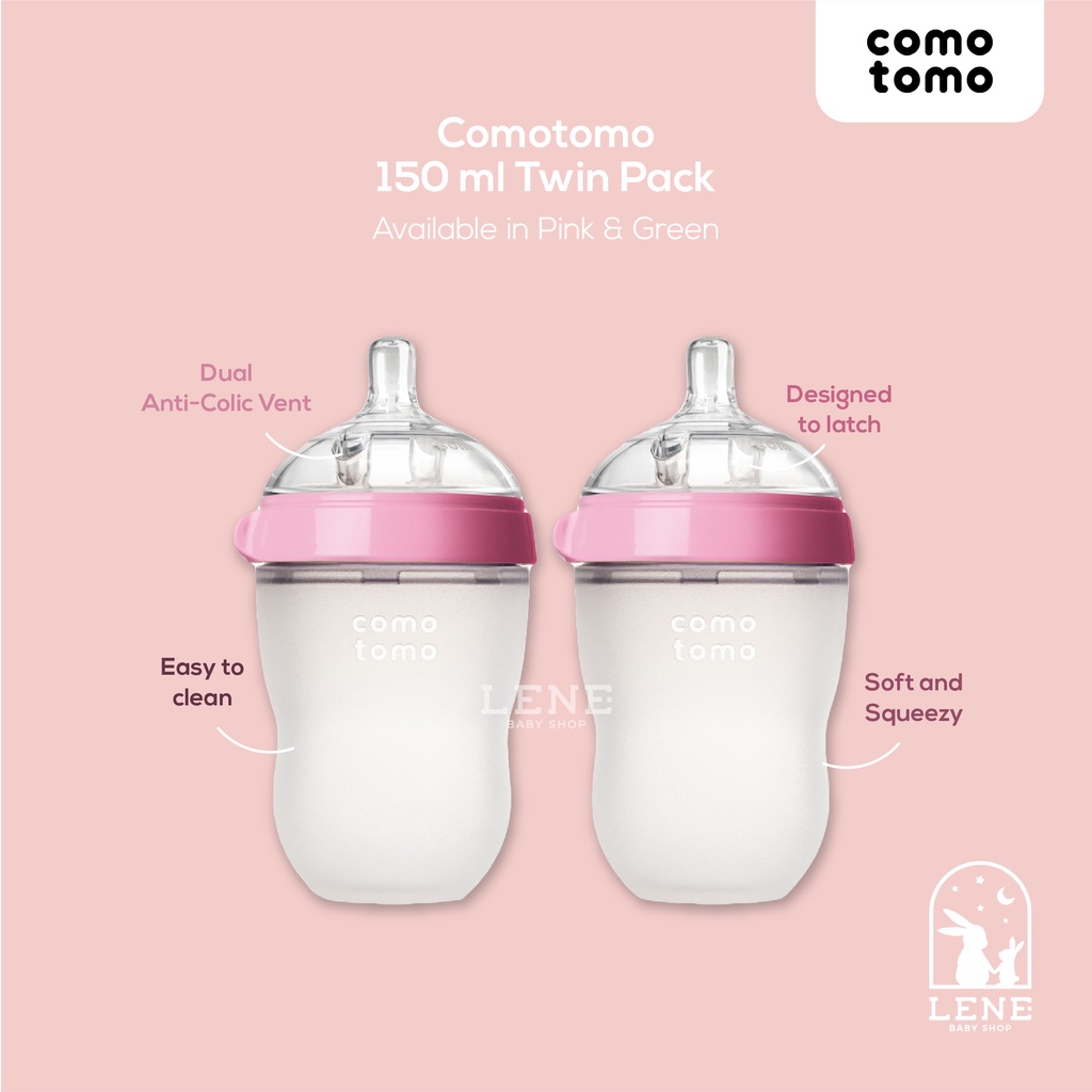 Comotomo 250ml Twin Pack – Botol Susu Bayi