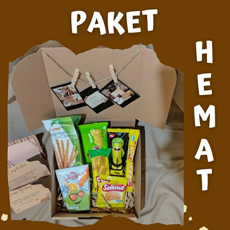 

HAMPERS SNACK PAKET HEMAT