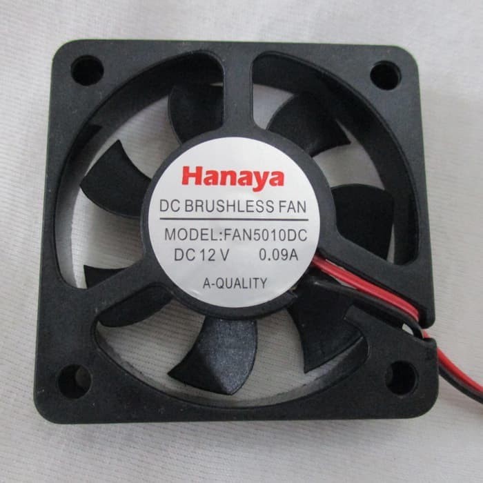 Fan Dc 5cm 5 x 5 cm kipas DC 5 x 5 cm/Axial Fan DC 12V/Kipas Pendingin***TOP