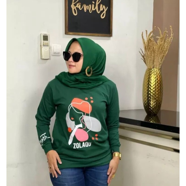 Atasan Wanita Muslimah // Atasan Wanita Termurah // Atasan Wanita Terlaris // Kaos Wanita // Atasan Wanita Lengan Panjang Zolaqu // ATASAN ZOLAQU (COD) BAJU WANITA LENGAN PANJANG / ATASAN WANITA KEKINIAN / KAOS WANITA TRENDY / ATASAN WANITA TERBARU 2021