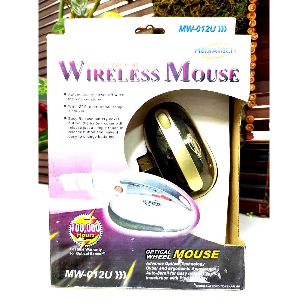 Mouse wireless MW-012 Mediatech murah. - 50052