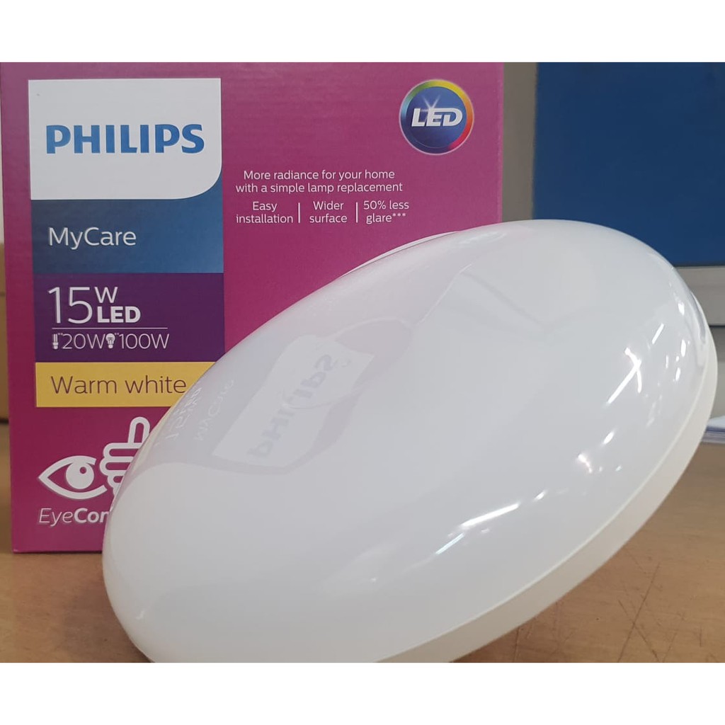 Philips UFO LED Bulb 15W 15 Watt E27 WWL WarmWhiteLight KUNING