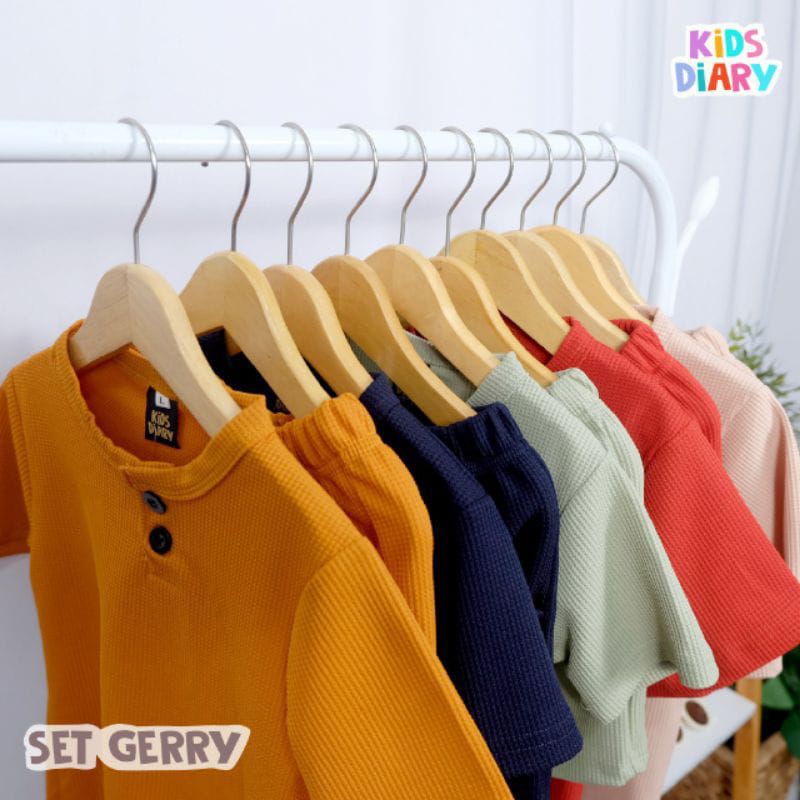 SETELAN WAFFLE GERRY BY KIDS DIARY