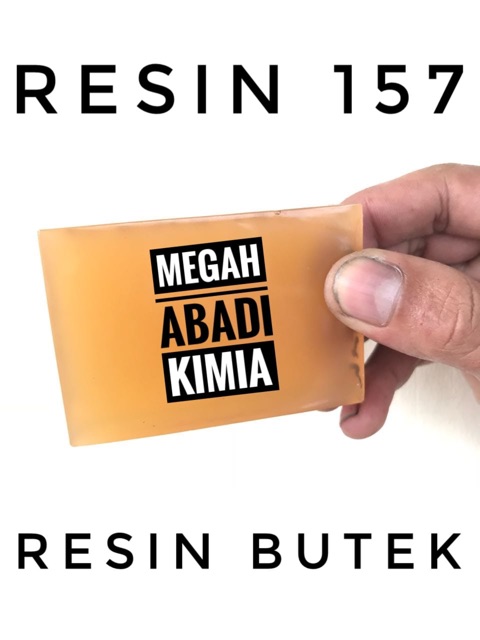 Resin Butek Resin 157 500 Gram dan katalis 35 ML