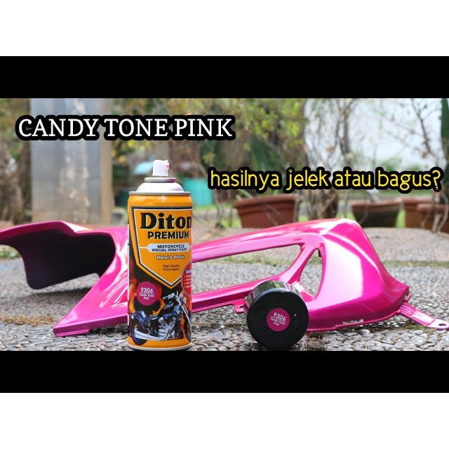 PAKET LENGKAP 9306 Candy Tone Pink Cat Pilox Diton Premium 400ml warna cendi Kendy Ping Pink pylox