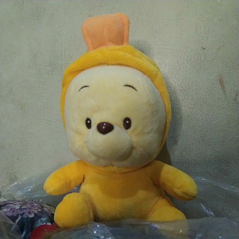 boneka pooh costum bebek original disney