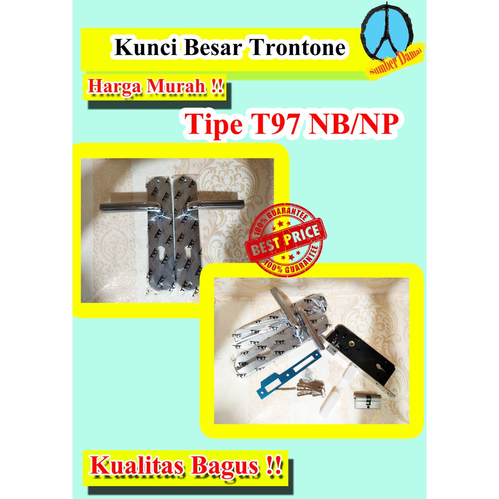 Kunci Besar Trontone T97 NB/NP/gagang pintu