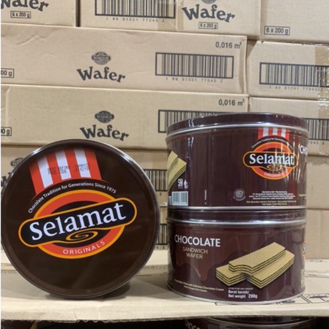 Selamat biskuit kaleng 200gr