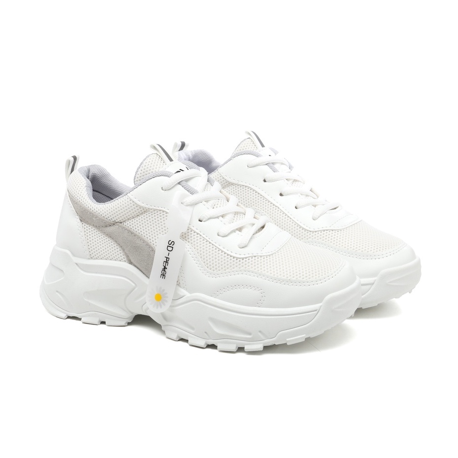 PVN Mingyu Sepatu Wanita Sneakers Sport Shoes Grey 265