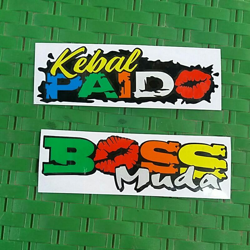 Stiker Kata-Kata Lucu