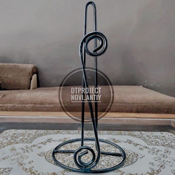 DTproject - Tempat tisu, tisu dapur besi