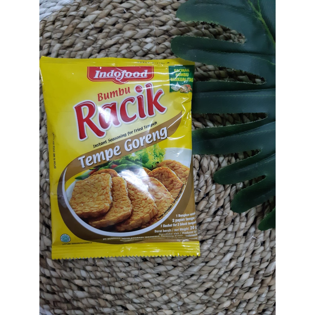 

Indofood Bumbu Racik Tempe Goreng 20gr